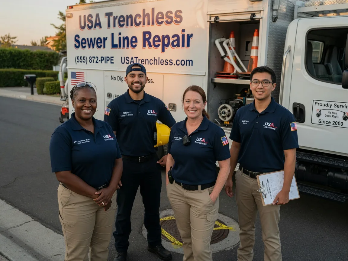Sewer Line Repair company in Schulter, OK